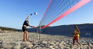 beach volley biscarrosse beach volley biscarrosse