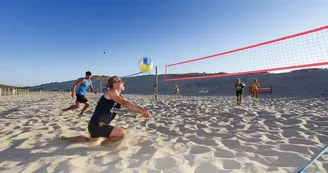 beach volley plage_biscarrosse beach volley plage_biscarrosse