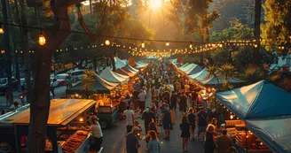 Marché nocturne
