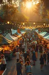 Marché nocturne